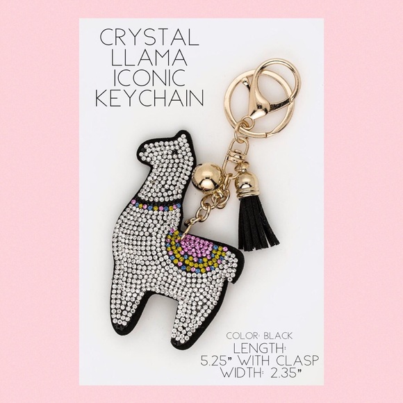 Clearance:  Crystal Key Chains - Picture 5 of 6